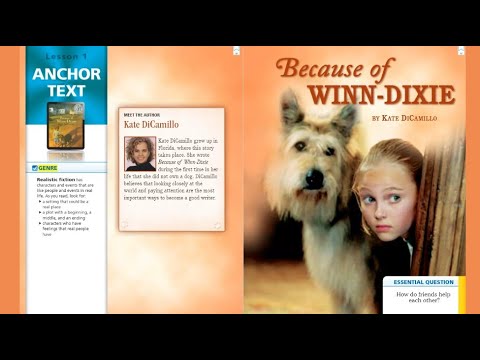 Lesson 1 for Fourth Grade: Because of Winn Dixie