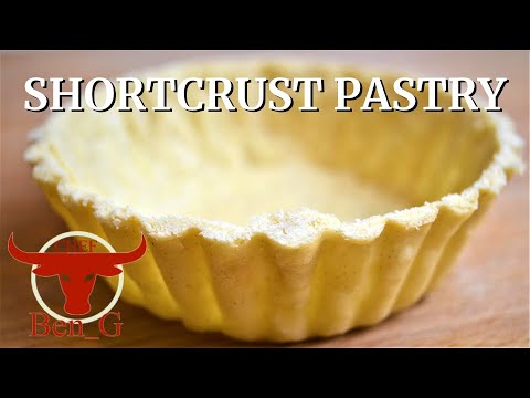 How To Make Perfect Shortcrust Pastry By Hand | Blind Baking | Shortcrust Recipe