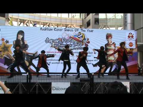 110710 'Shock - Fiction' Exso[6] cover B2ST/BEAST @ Japan Festa 2011 audition round