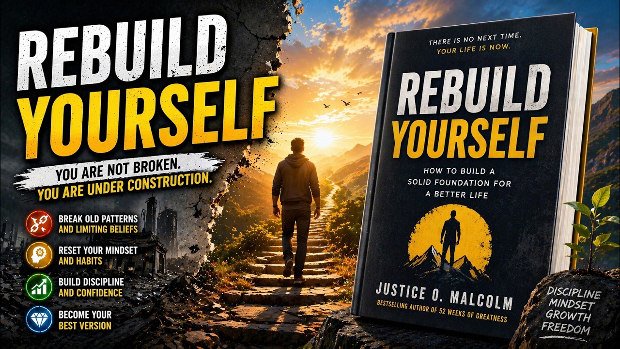 Rebuild Yourself | Transform Your Life & Become Unstoppable |  Mindset Summary