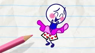 Pencilmate Breaks Wind! -in- BREEZY PEASY - Pencilmation Cartoons for Kids