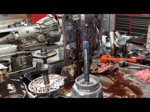 The tear down of another SUPPOSEDLY built transmission and this makes twice!!!