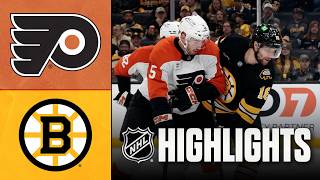Boston Bruins vs Philadelphia Flyers