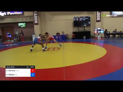 2018 Marine Corps US Open/Senior Men's Freestyle 70 Con 16 #2 - Carlos Herrera (Road) Vs. Deondre