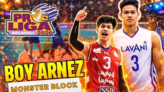 Download lagu MONSTER BLOCK & SMASH KERAS! Boy Arnez Menggila di Proliga 2026 Pontianak 🔥 mp3