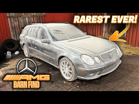 We Detailed The RAREST Mercedes Wagon Ever Made! | E55 AMG Wagon Barn Find Transformation!