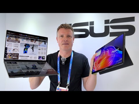 ASUS Zenbook Duo 2026, Zenbook A16, ProArt PZ14 and ProArt GoPro (PX13) hands-on #ces2026