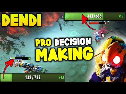 Dendi's Pro Decision That Makes him Legend - Pro Tinker Dota 2