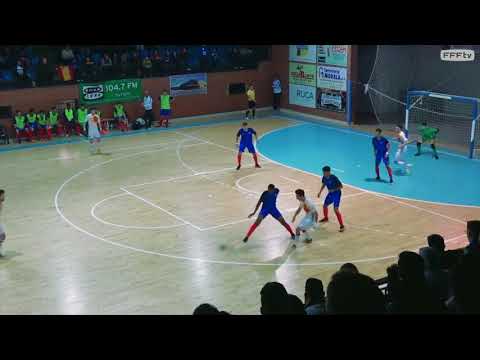 Futsal U19, Espagne - France (4-0), les buts
