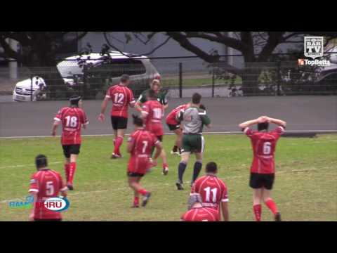 2016 NHRU Round 13 Premier 3 Highlights - Merewether Carlton v Waratah