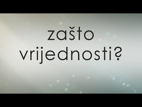 Zašto vrijednosti - Povratak vrijednostima - dr. sc. Igor Lorencin