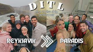 Day In The Life as a Cruise Ship Performer | from Reykjavik to the Stage! 🌟🛳️