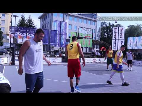 Vivia 3x3 Prnjavor 2019. Sport caffe  (BiH) - Bernardin (SLO) 22 - 14  (1/8 finals)
