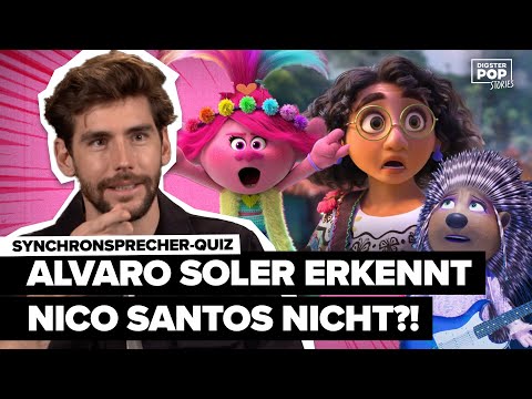 Ups: Alvaro Soler verwechselt Nico Santos mit 𝙞𝙝𝙢 😂 Film-Quiz: Errät Alvaro die Stars an der Stimme?