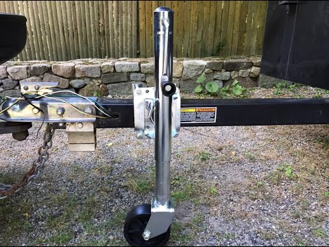REESE bolt on swivel Trailer jack install
