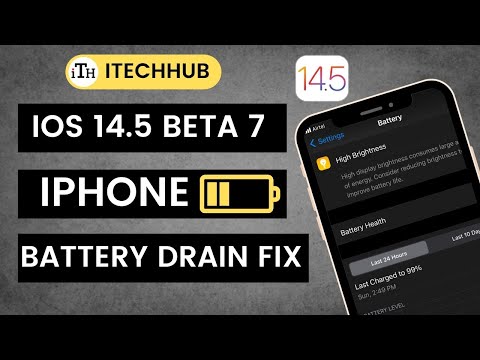 iOS 14.5 Beta 7 - iPhone Battery Drain Fix ?