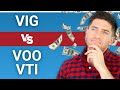 VIG Vs VOO VTI Dividend Growth ETF Vs S P 500 Total Stock Market