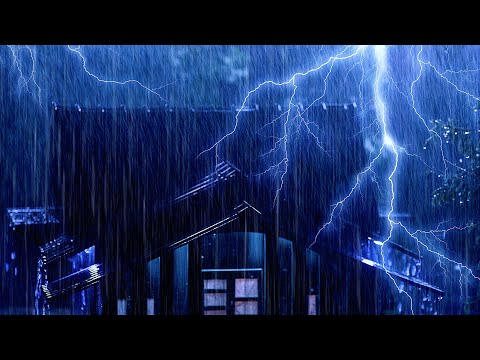 Rain Sounds for Sleep ⚡Thunder, Rain and Calm for Your Best Night's Rest 💤 Noise