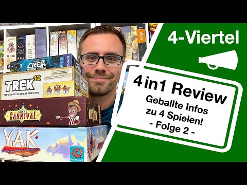 #4Viertel - Die Crew Tiefsee / TREK 12 / The Grand Carnival / YAK