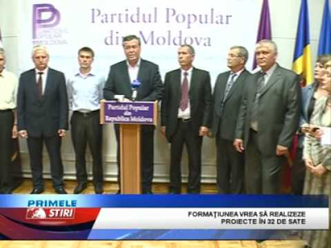 "De la gospodari, pentru gospodari!". Acesta este mesajul PPRM pentru localităţile rurale