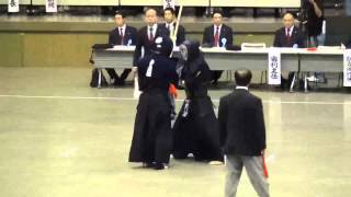 Kendo Tokyo Championship 2014, Uchimura vs Osonoi, Quarter-Final