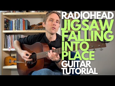 Jigsaw Falling Into Place - Radiohead Guitar Tutorial - Guitar Lessons with Stuart!