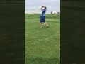 Chase Teeing Off with Driver