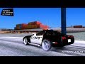 1996 Chevrolet Corvette C4 Police LVPD for GTA San Andreas video 1