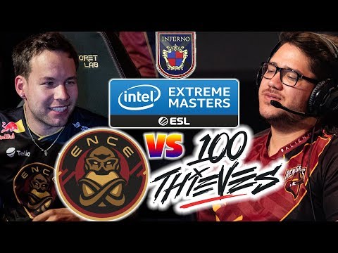 ENCE vs 100 Thieves [Inferno] Highlights - IEM Beijing 2019