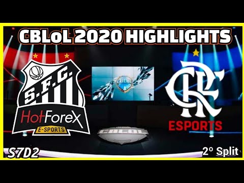 CBLoL 2020 SAN x FLA Highlights | CBLoL 2020 Santos x Flamengo Melhores Momentos.