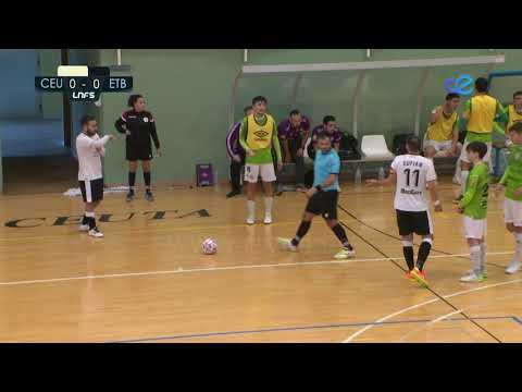 FÚTBOL SALA: UA CEUTÍ - ETB CALVIÁ - 1ª PARTE