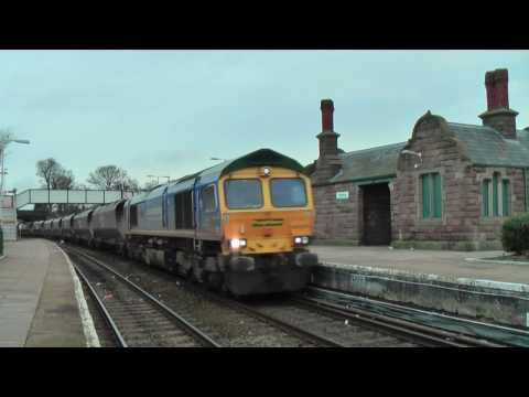 66623 on 4F02, 07:25, Garston - Ellesmere Port Manisty Wharf