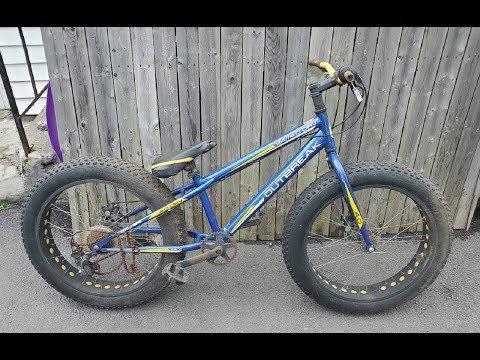 Kmart Fat bike Restoration