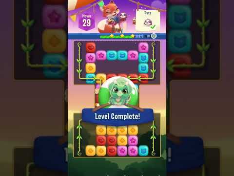Pet Rescue Puzzle Saga Level 746 3 stars
