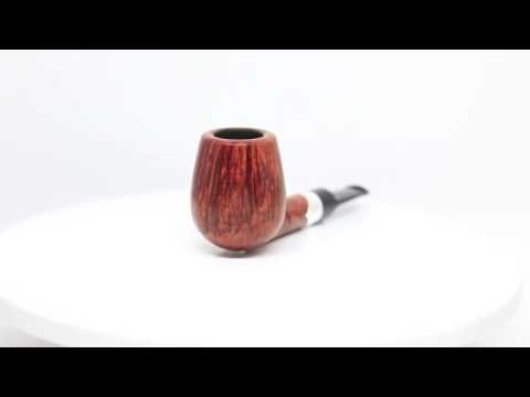 S. Bang Smoking Pipe C Grade Brandy Billiard W. Silver Band From PIPELIST.COM