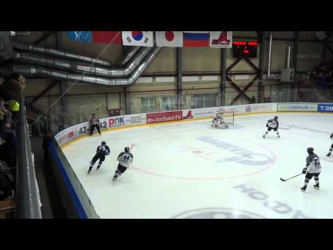 Sakhalin - Freeblades 3:2 OT. Goals