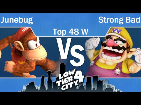 LTC4  - VGz | Junebug (Diddy) vs Strong Bad (Wario) Top 48 W - PM