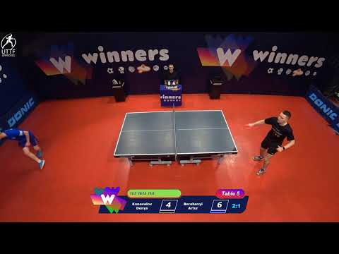 WINners League 10.01.2022 Konovalov D. - Berehovyi A. 16:00