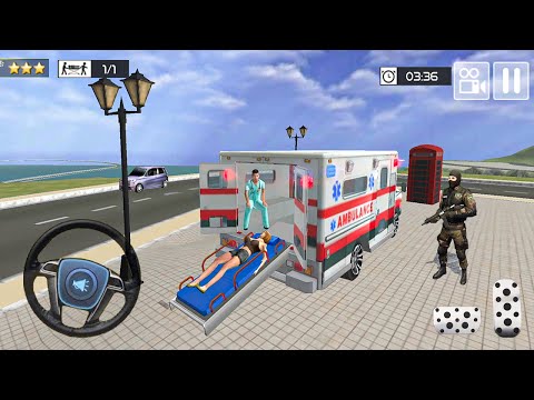 Summer Coast Guard: Beach Bay - Ambulance Emergency Car Driving #2 - Android Gameplay