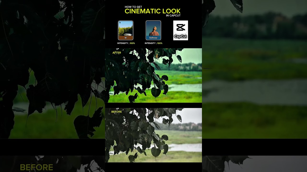 Cinematic Color Grade with CapCut || Easy Tutorial 2025