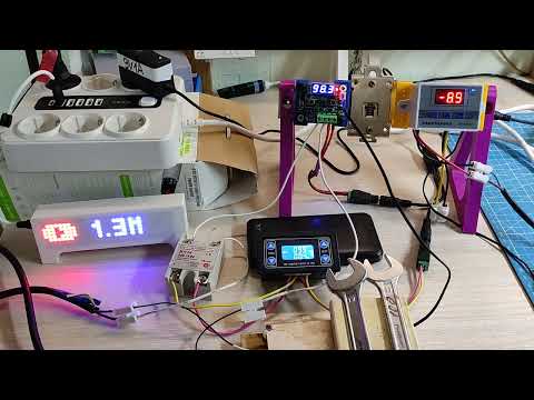 ШИМ регулятор + SSR реле + терморегулятор + PTC позисторный нагреватель 3 декабря 2022 г.