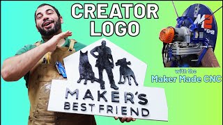 How to Make a Logo Sign | Maker Made CNC