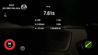 BMW 330e Stage 2 - 11.74s @118 mph in 1/4mile Dragy #330e #bmw330e #b48 #b46 #b48b20 #bmwg20
