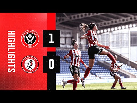 Sheffield United 1-0 Bristol City | FA Women's Championship.
