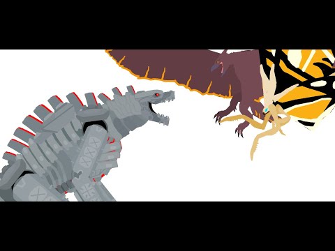 Rodan & Mothra vs Mecha Godzilla