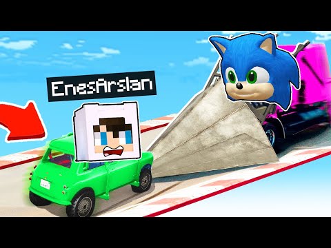 NOOB ENES ARSLAN VS YOK EDİCİ BEBEK SONİC ARABASI - 😱 GTA 5
