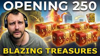 250 Blazing Treasures Opening - Worth the Money?
