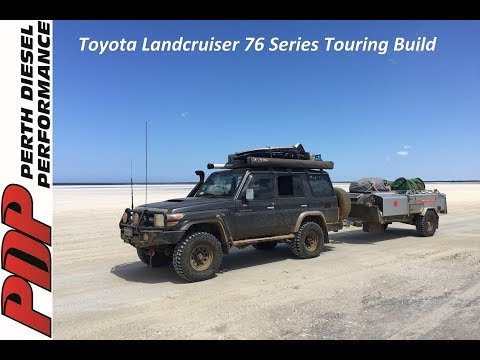 PDP Toyota Landcruiser 76 series V8 Wagon Touring Build