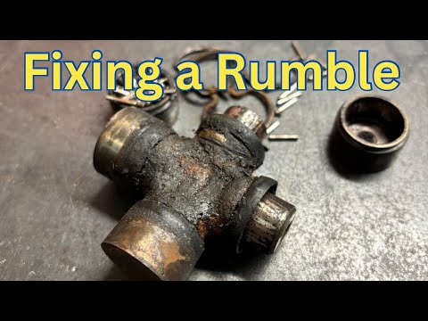 Fixing a Rumble with a Propshaft Repair on our MG Midget 1500