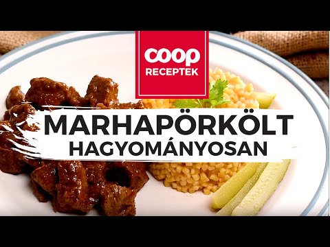 Marhapörkölt egyszerű, hagyományos módon - recept
